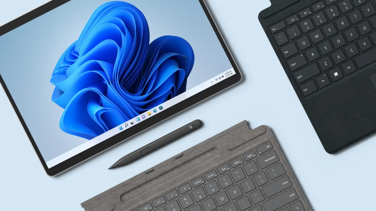 Image promotionnelle de la Surface Pro 8