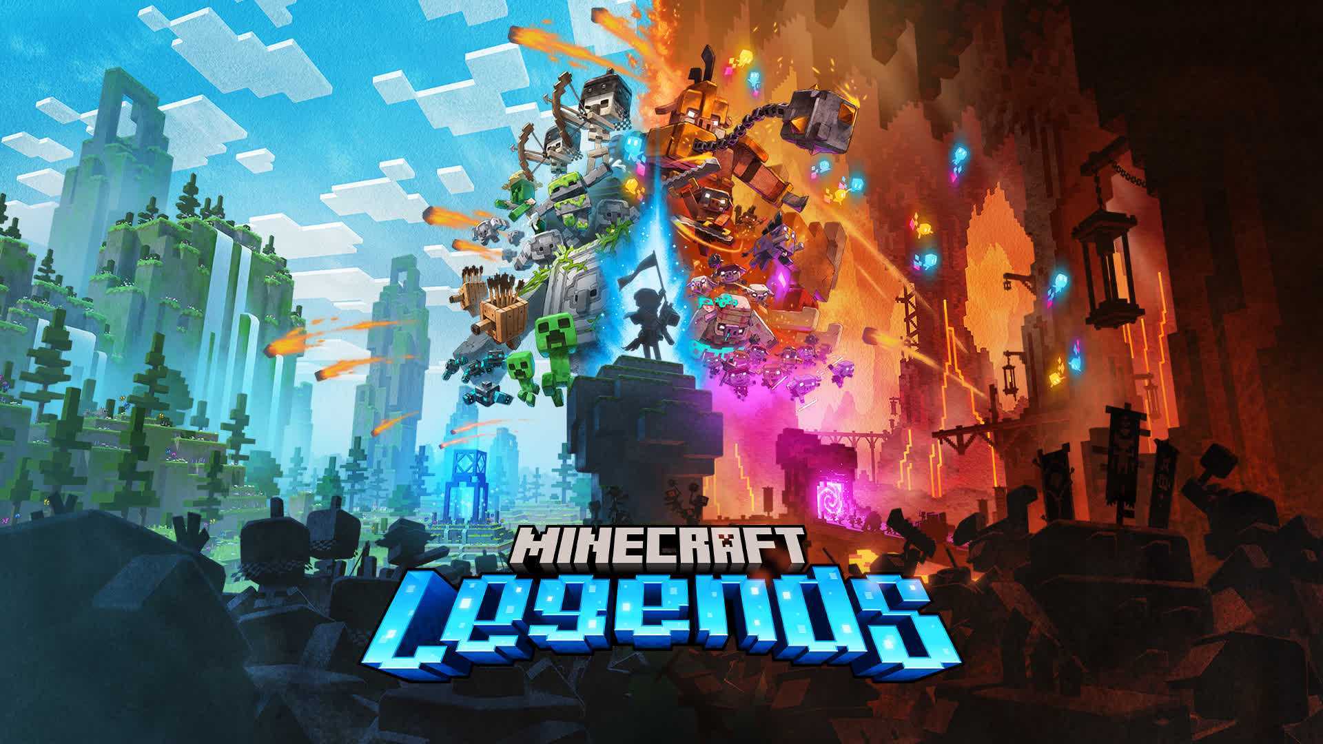 Faites équipe Avec Des Lianes Et Des Zombies Dans "minecraft