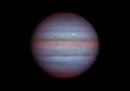 Un Astéroïde Frappe Jupiter Et Déclenche Une Explosion Visible Depuis
