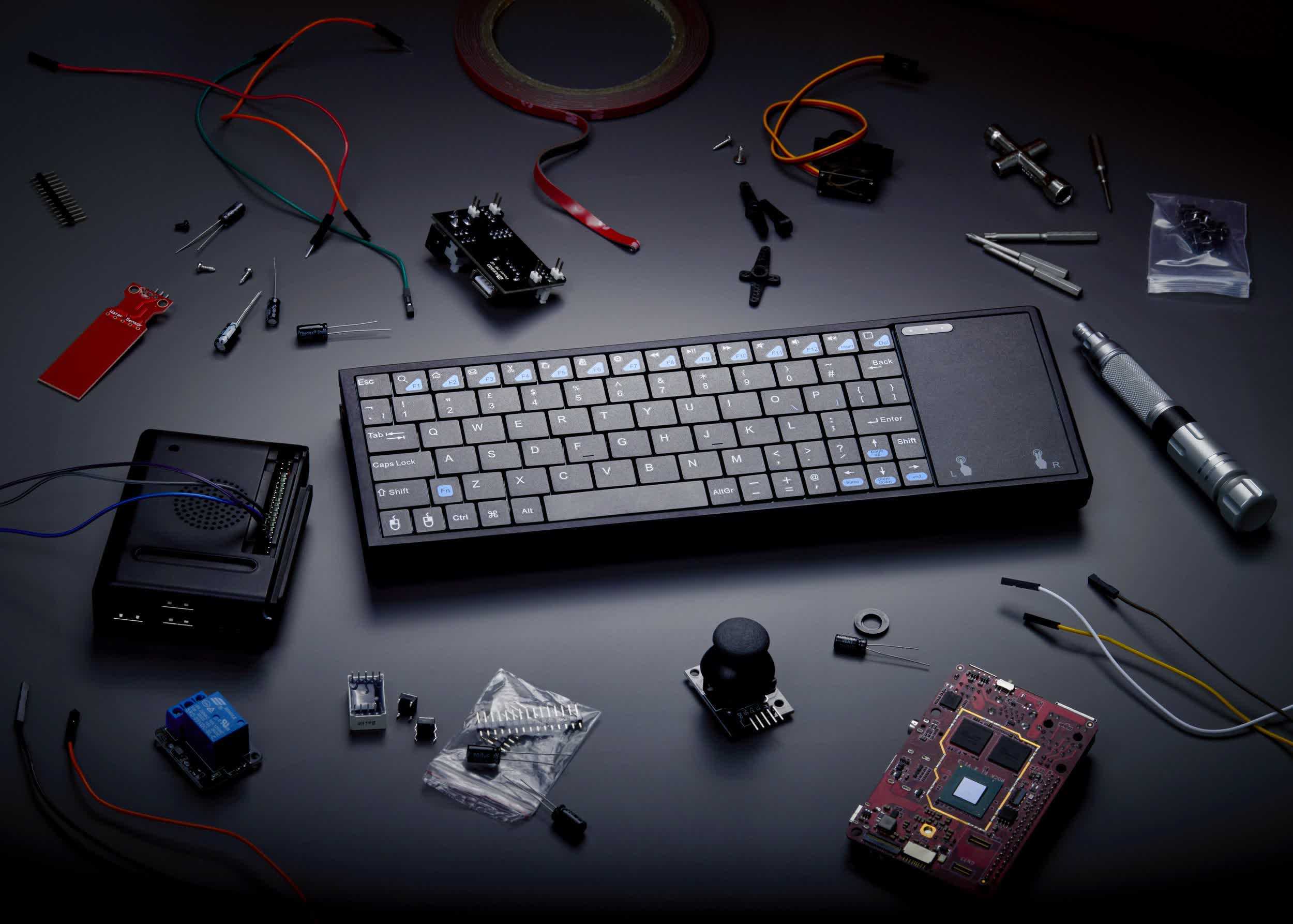 Ce Clavier Biodégradable De 150 $ A Un Processeur Intel