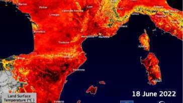 Ces images satellites montrent l'impact dévastateur du changement climatique sur l'Europe 7 Ces Images Satellites Montrent L'impact Dévastateur Du Changement Climatique Sur