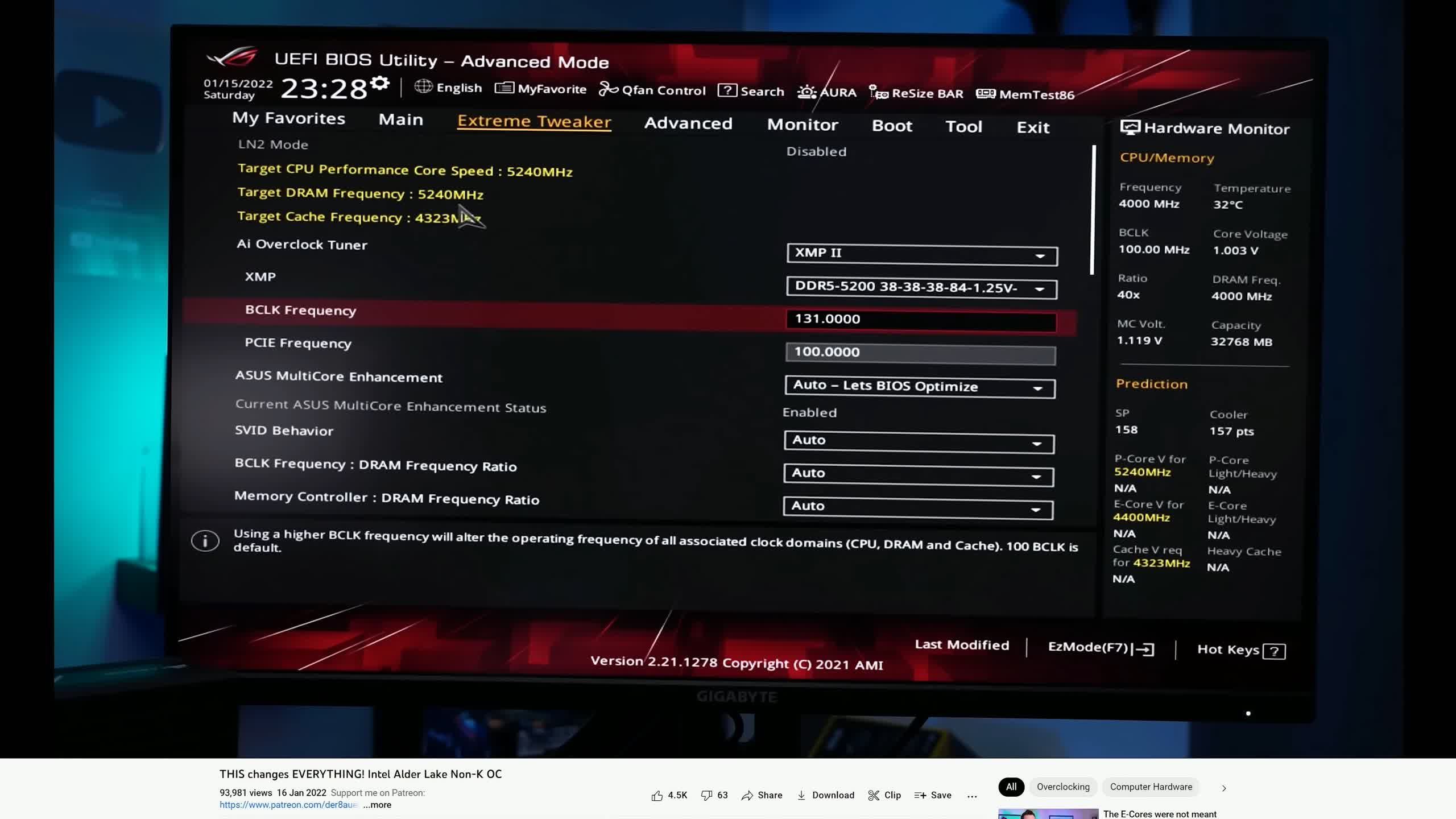 Overclocking des processeurs Intel non-K : Core i3-12100, i5-12400 et i7-12700 5 1655809757 726 Overclocking des processeurs Intel non K Core i3 12100 i5 12400 et i7 12700