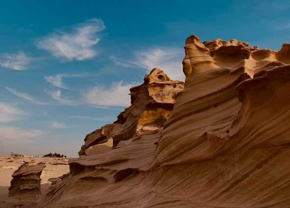 Les dunes fossiles d'Abu Dhabi, l'incroyable paysage glaciaire créé par le changement climatique 1 Les Dunes Fossiles D'abu Dhabi, L'incroyable Paysage Glaciaire Créé Par