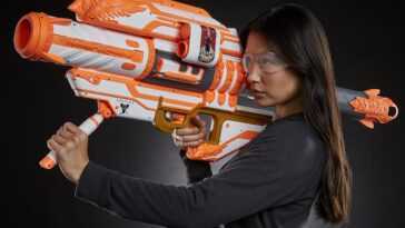 Le lance-roquettes Gjallarhorn de Nerf de Destiny mesure plus de quatre pieds de long 27 Le Lance Roquettes Gjallarhorn De Nerf De Destiny Mesure Plus De