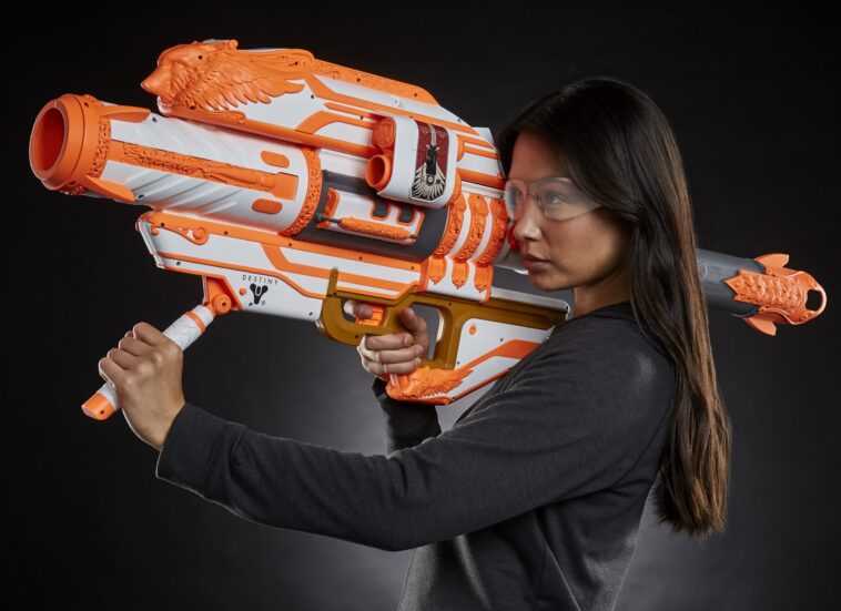Le lance-roquettes Gjallarhorn de Nerf de Destiny mesure plus de quatre pieds de long 1 Le Lance Roquettes Gjallarhorn De Nerf De Destiny Mesure Plus De