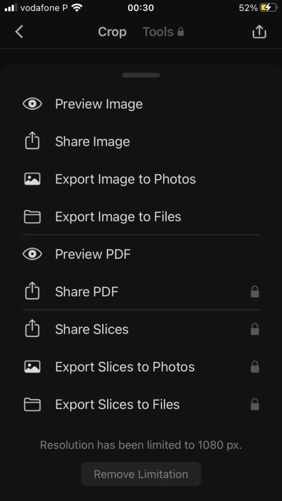 5 applications pour fusionner des photos sur iPhone et iPad 5 App Picsew 3