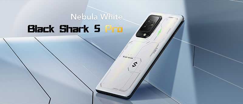 Black Shark 5 & 5 Pro: Les nouveaux smartphones Gaming enfin disponibles ! (caractéristiques) 10 Black Shark 5 & 5 Pro White Blanc