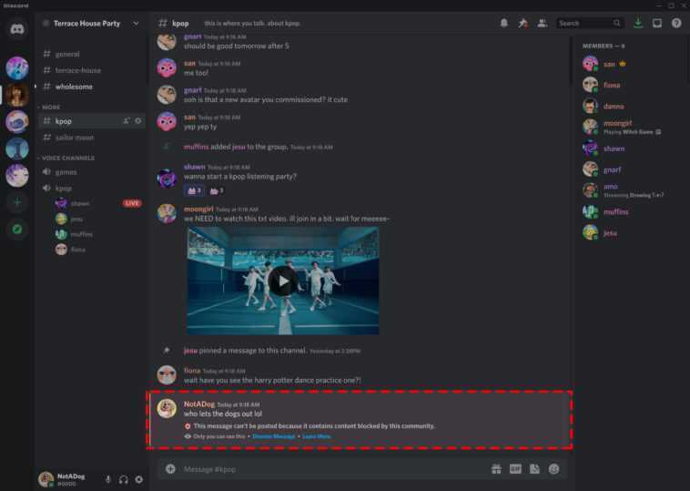 Discord ajoute des outils permettant aux modérateurs de filtrer automatiquement le contenu 1 Discord Ajoute Des Outils Permettant Aux Modérateurs De Filtrer Automatiquement