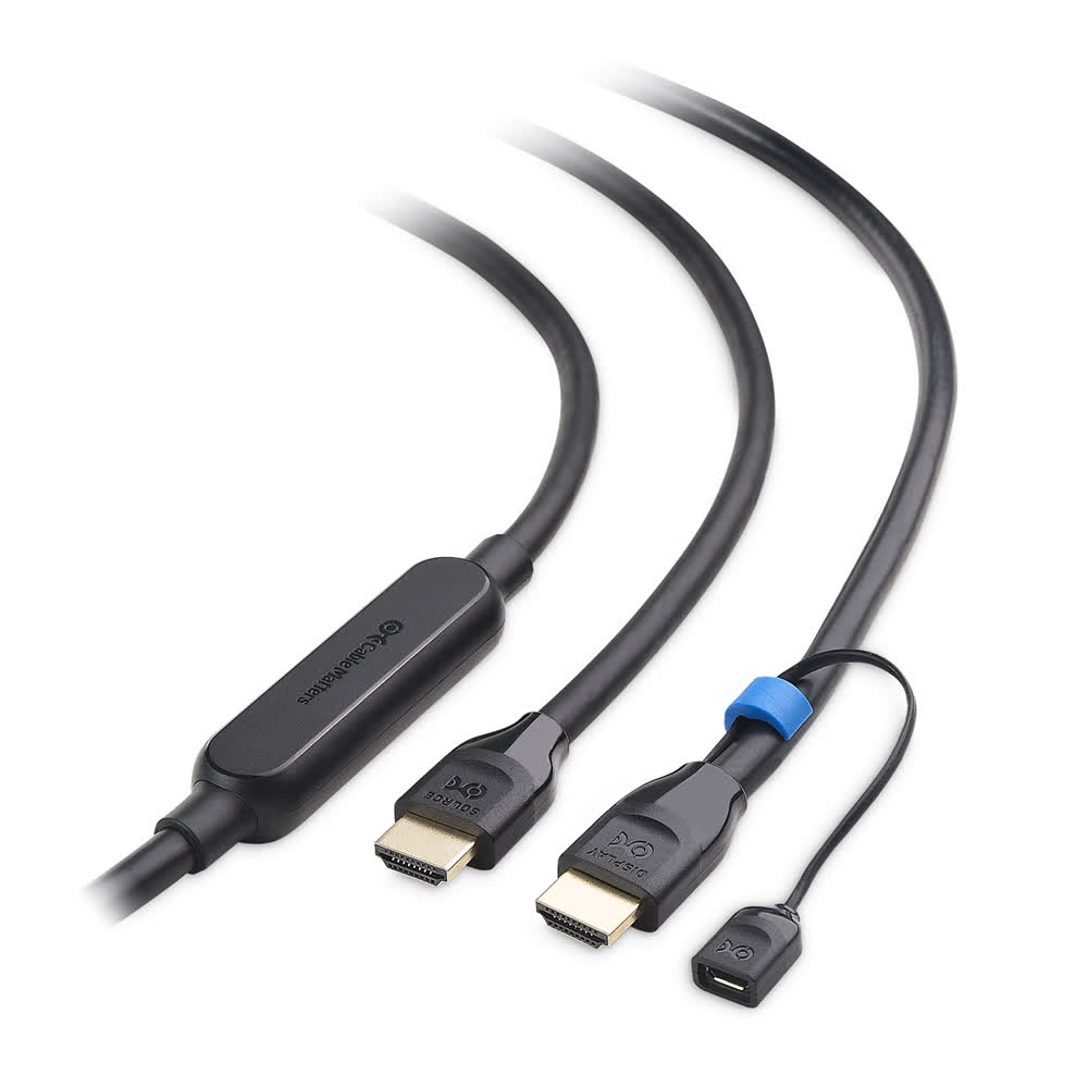 L'alimentation par câble HDMI élimine le besoin d'un connecteur d'alimentation séparé pour les câbles HDMI actifs 2 Lalimentation par cable HDMI elimine le besoin dun connecteur dalimentation