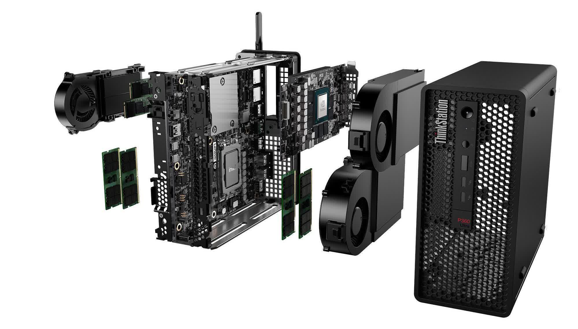 Lenovo dévoile le bureau ThinkStation P360 Ultra doté d'un processeur de 125 W et d'un GPU dédié 2 Lenovo devoile le bureau ThinkStation P360 Ultra dote dun processeur