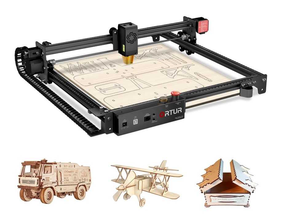 Graveur Laser Ortur 10A: La machine pour graver et couper ultra précise en promo 🔥 6 Ortur Laser Master 2 Pro Lu2 10a Wood Decoupe