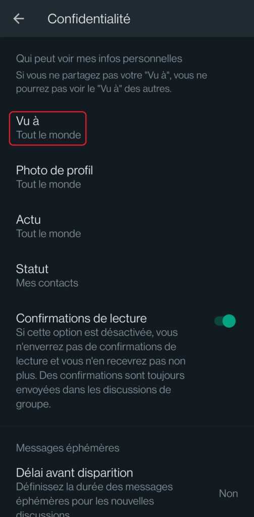 WhatsApp: 6 façons de ne pas apparaître «en ligne» (hors ligne) 4 Whatsapp Ne Pas Apparaitre En Ligne Cache Hors Ligne (2)