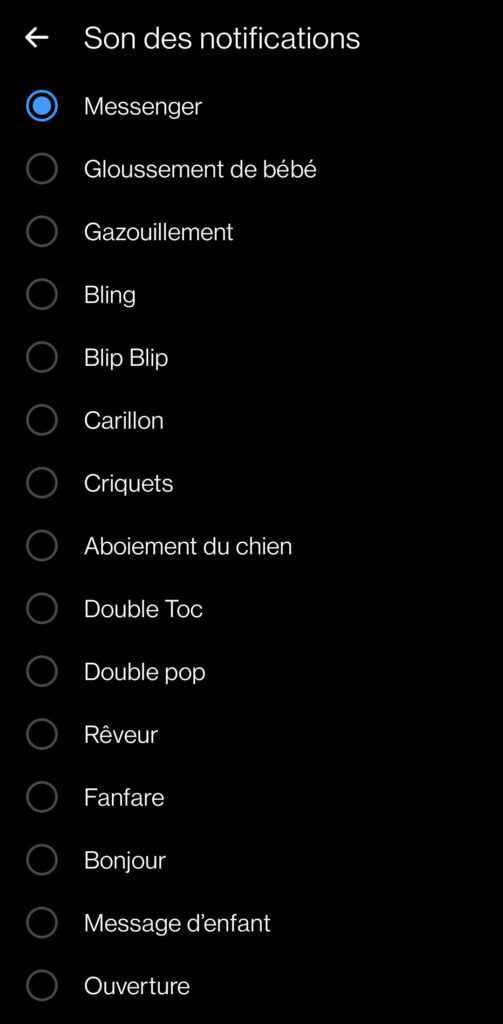 Modifier Son Alertes Messages Facebook Messenger (3)