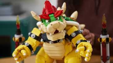 Le plus grand ensemble Super Mario de Lego est le Mighty Bowser de 2 807 pièces 18 Le Plus Grand Ensemble Super Mario De Lego Est Le