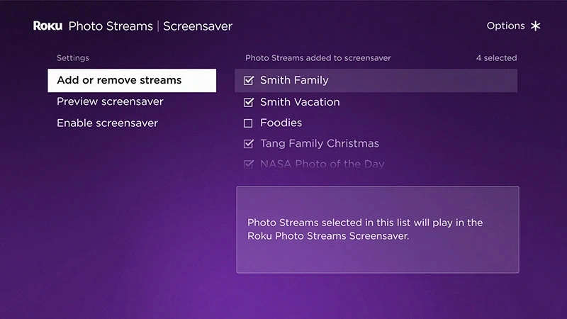 Comment changer l'économiseur d'écran sur Roku