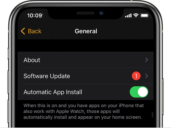 réparer le redémarrage d'Apple Watch