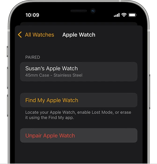 réparer le redémarrage d'Apple Watch