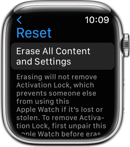 réparer le redémarrage d'Apple Watch