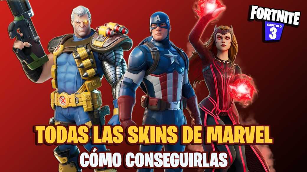 Tous Les Skins Marvel Dans Fortnite Et Comment Les Obtenir