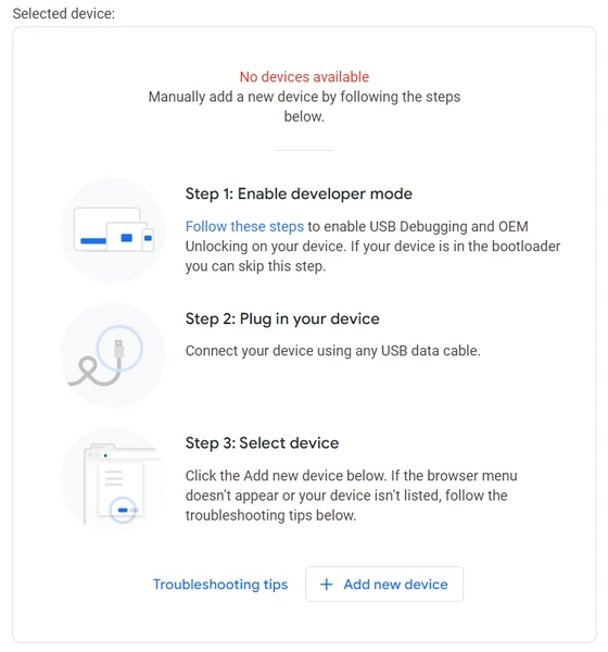 Rétrograder Android 13 bêta vers Android 12