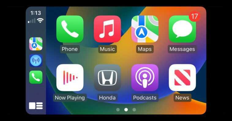 Les options de fond d'écran CarPlay se développent dans iOS 16 beta 4, téléchargez les images ici 1 Les options de fond d'écran CarPlay se développent dans iOS 16 beta 4, téléchargez les images ici