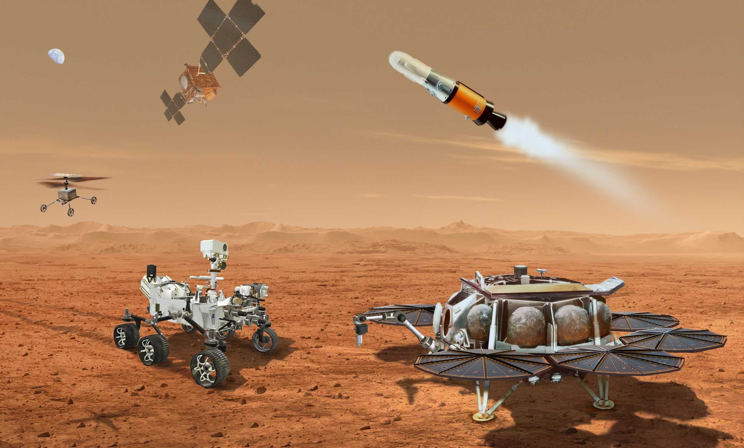 La NASA révise ses plans pour ramener des échantillons de roche de Mars 84 La Nasa Révise Ses Plans Pour Ramener Des échantillons De