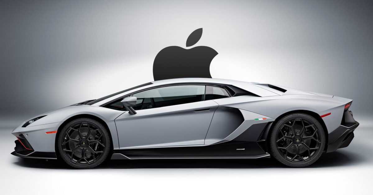 Apple embauche un vétéran de la R&D Lamborghini pour l'équipe Apple Car 58 Apple embauche un vétéran de la R&D Lamborghini pour l'équipe Apple Car