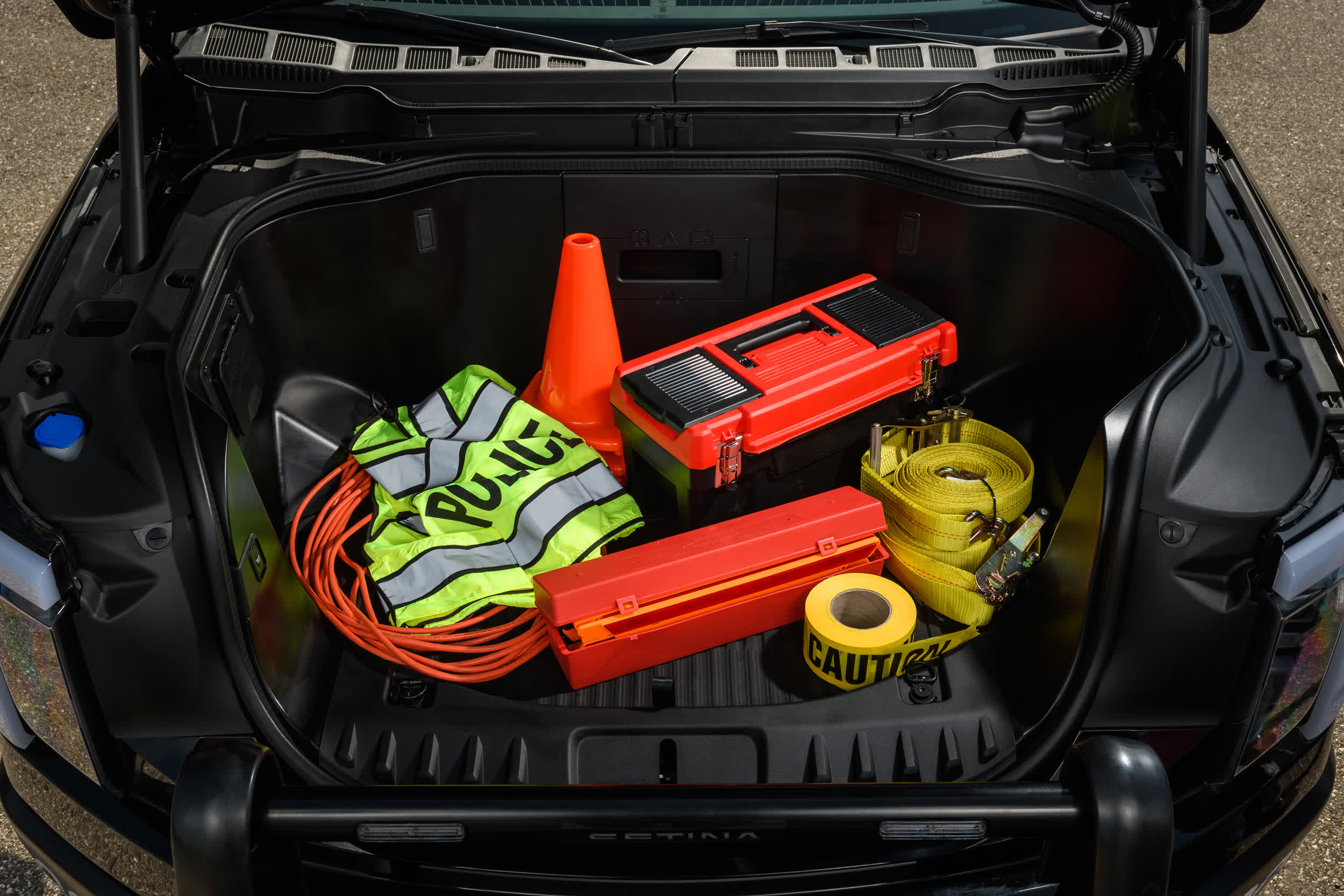 Ford annonce un pick-up F-150 Lightning entièrement électrique à l'usage de la police 2 Ford annonce un pick up F 150 Lightning entierement electrique a lusage