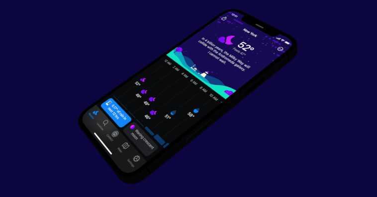 La mise à jour Carrot Weather apporte une nouvelle conception de widget, des cartes améliorées, de nouveaux emplacements secrets, etc. 1 La mise à jour Carrot Weather apporte une nouvelle conception de widget, des cartes améliorées, de nouveaux emplacements secrets, etc.