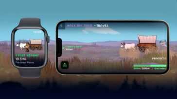 La mise à jour Oregon Trail inclut désormais le suivi des pas avec Apple Watch et s'intègre à l'application Santé 24 La mise à jour Oregon Trail inclut désormais le suivi des pas avec Apple Watch et s'intègre à l'application Santé