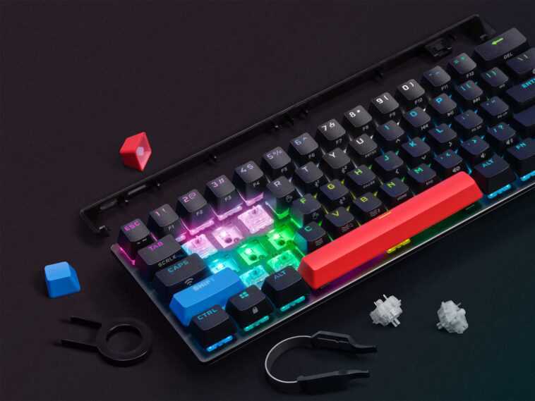 Le dernier clavier mécanique de Corsair est le plus personnalisable à ce jour 1 Le Dernier Clavier Mécanique De Corsair Est Le Plus Personnalisable