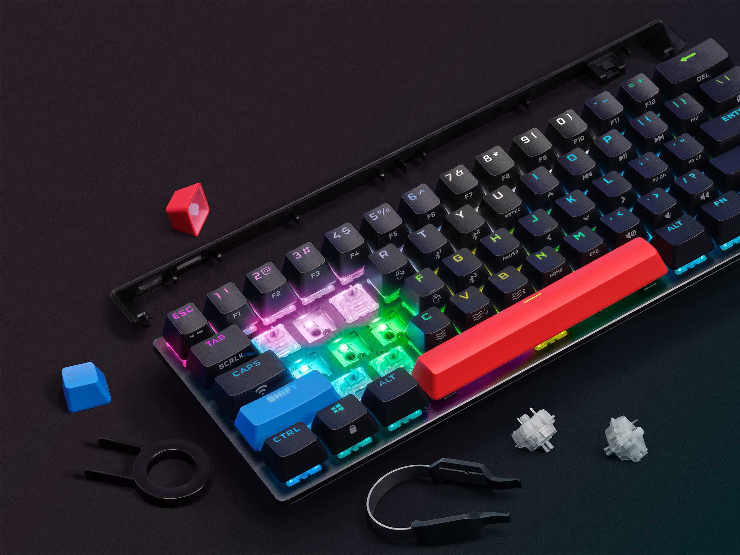Le dernier clavier mécanique de Corsair est le plus personnalisable à ce jour 2 Le dernier clavier mecanique de Corsair est le plus personnalisable