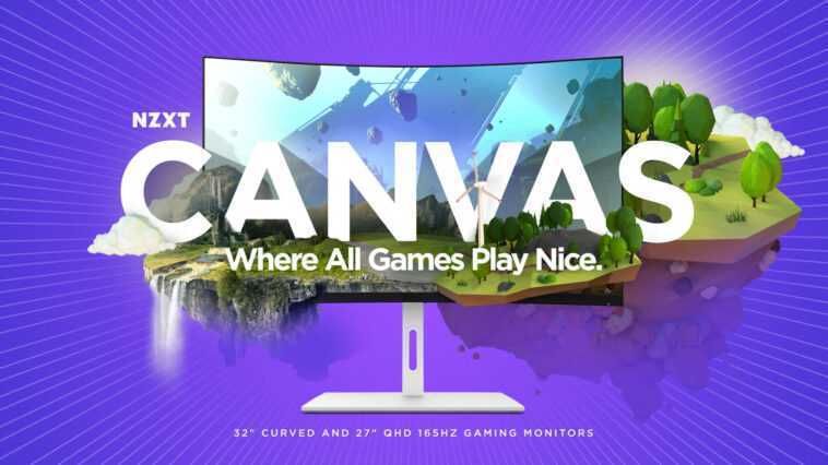 NZXT présente deux moniteurs de jeu 1440p avec des taux de rafraîchissement de 165 Hz 1 Nzxt Présente Deux Moniteurs De Jeu 1440p Avec Des Taux
