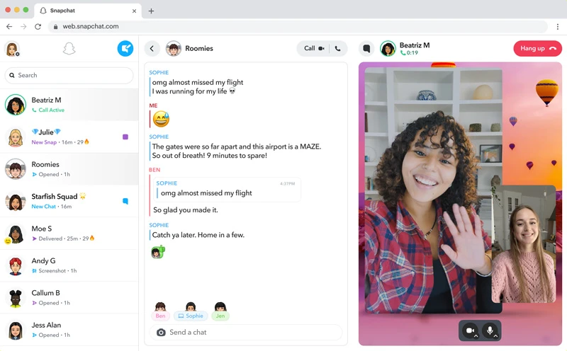 Qu'est-ce que Snapchat Web et comment y accéder ? 2 Qu'est-ce que Snapchat Web