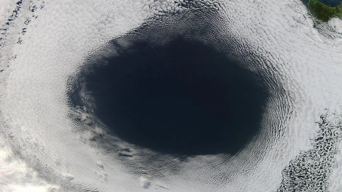 Qu'est-ce que l'anticyclone des Açores 2 Une zone anticyclonique de haute pression. Crédit : NASA