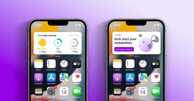 L'application d'analyseur métabolique Lumen obtient un widget Macro pour suivre la nutrition et voir l'impact en temps réel 1 L'application d'analyseur métabolique Lumen obtient un widget Macro pour suivre la nutrition et voir l'impact en temps réel