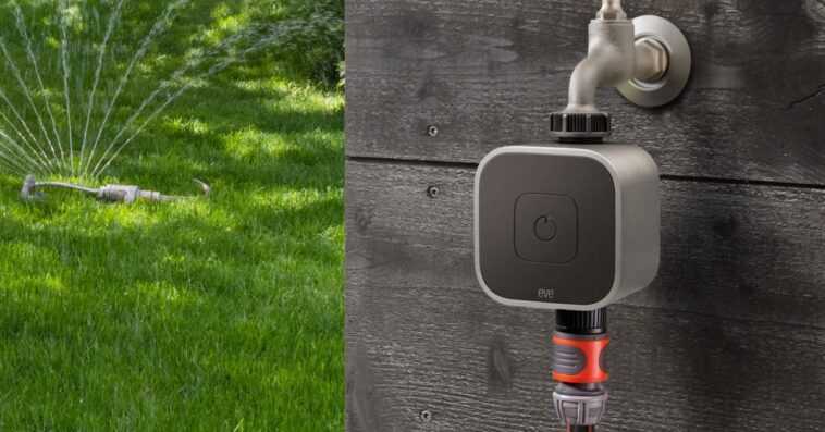 Eve Aqua ajoute du fil et un connecteur en laiton pour convertir un robinet extérieur standard en un robinet intelligent 1 Eve Aqua ajoute du fil et un connecteur en laiton pour convertir un robinet extérieur standard en un robinet intelligent