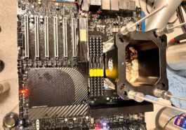 Le Processeur Threadripper Pro 5995wx D'amd Est Overclocké Et établit