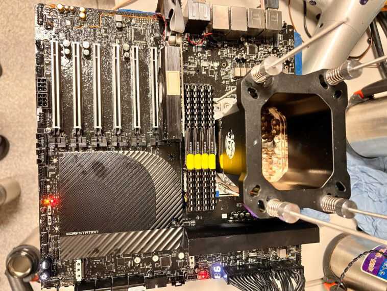 Le processeur Threadripper Pro 5995WX d'AMD est overclocké et établit un nouveau record du monde Cinebench 1 Le Processeur Threadripper Pro 5995wx D'amd Est Overclocké Et établit