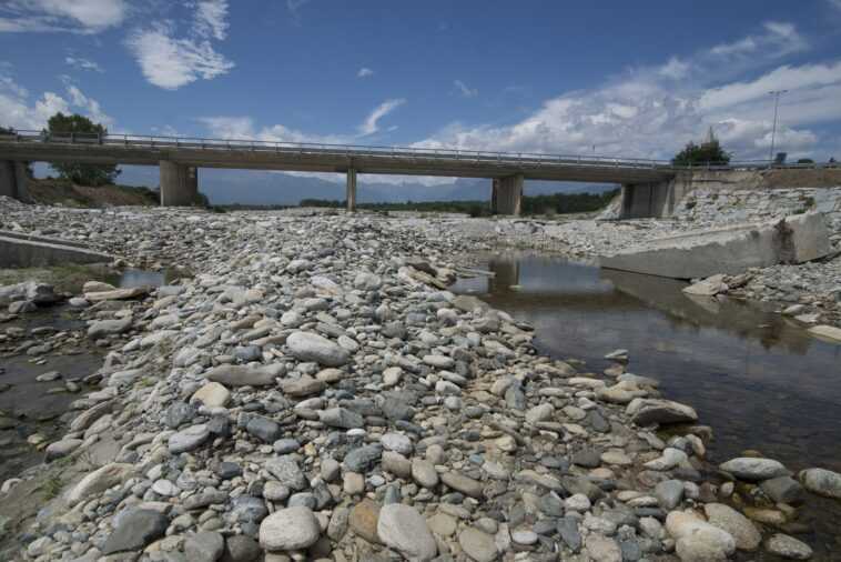 Nouveau record négatif pour le fleuve Pô : ramené sous des creux historiques, accablé par la sécheresse 1 Nouveau Record Négatif Pour Le Fleuve Pô : Ramené Sous