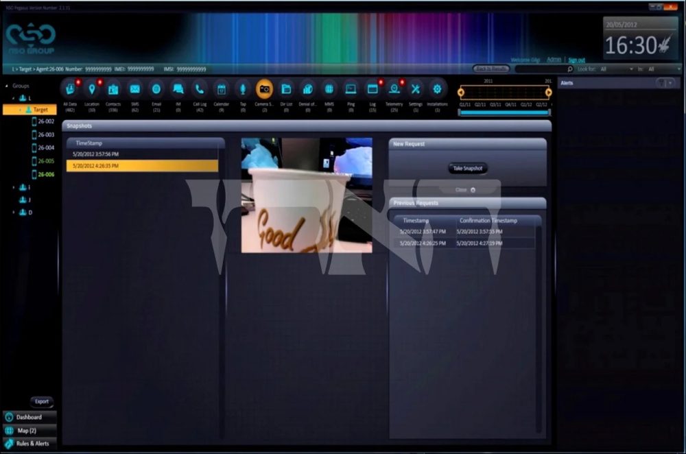 Pegasus screenshots show how it could be used to secretly activate mic and camera 1659719714 979 Les captures decran de Pegasus montrent comment il pourrait etre