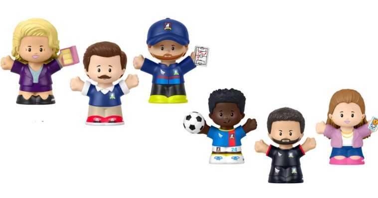 Adorables figurines Ted Lasso disponibles pour une durée limitée chez Fisher-Price 1 Adorables figurines Ted Lasso disponibles pour une durée limitée chez Fisher-Price