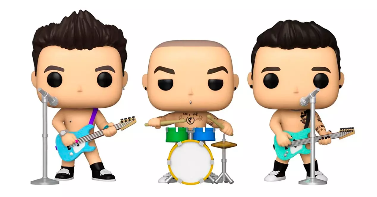 4 funkos de chanteurs, groupes musicaux et artistes 5 funko clignoter 182