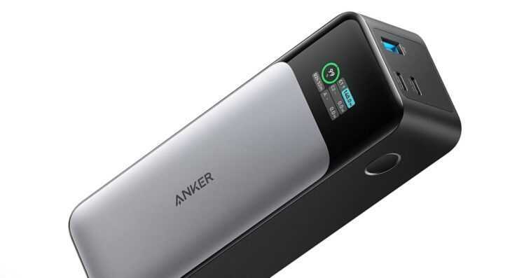 La nouvelle batterie portable PowerCore 24K d'Anker est dotée d'une sortie USB-C PD de 140 W pour le chargement du MacBook 1 La nouvelle banque d'alimentation PowerCore 24K d'Anker est dotée d'une sortie USB-C PD de 140 W pour le chargement du MacBook