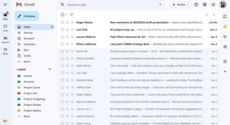 Vous n'aimez pas le nouveau design de Gmail ? Voici comment revenir à l'original 1 Vous N'aimez Pas Le Nouveau Design De Gmail ? Voici Comment