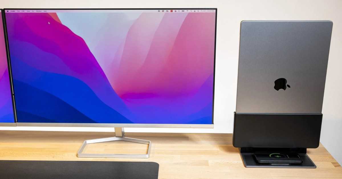 Le nouveau Thunderbolt 4 ProDock de Brydge présente une conception verticale avec un chargeur MagSafe intégré de 15 W