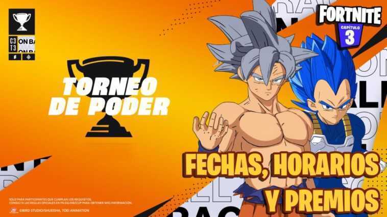 Dragon Ball Super Tournament of Power à Fortnite: dates, heures et comment participer 1 Dragon Ball Super Tournament Of Power à Fortnite: Dates, Heures