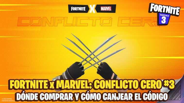 Fortnite x Marvel: Zero Conflict #3 - Où acheter la bande dessinée et comment utiliser le code 1 Fortnite X Marvel: Zero Conflict #3 Où Acheter La