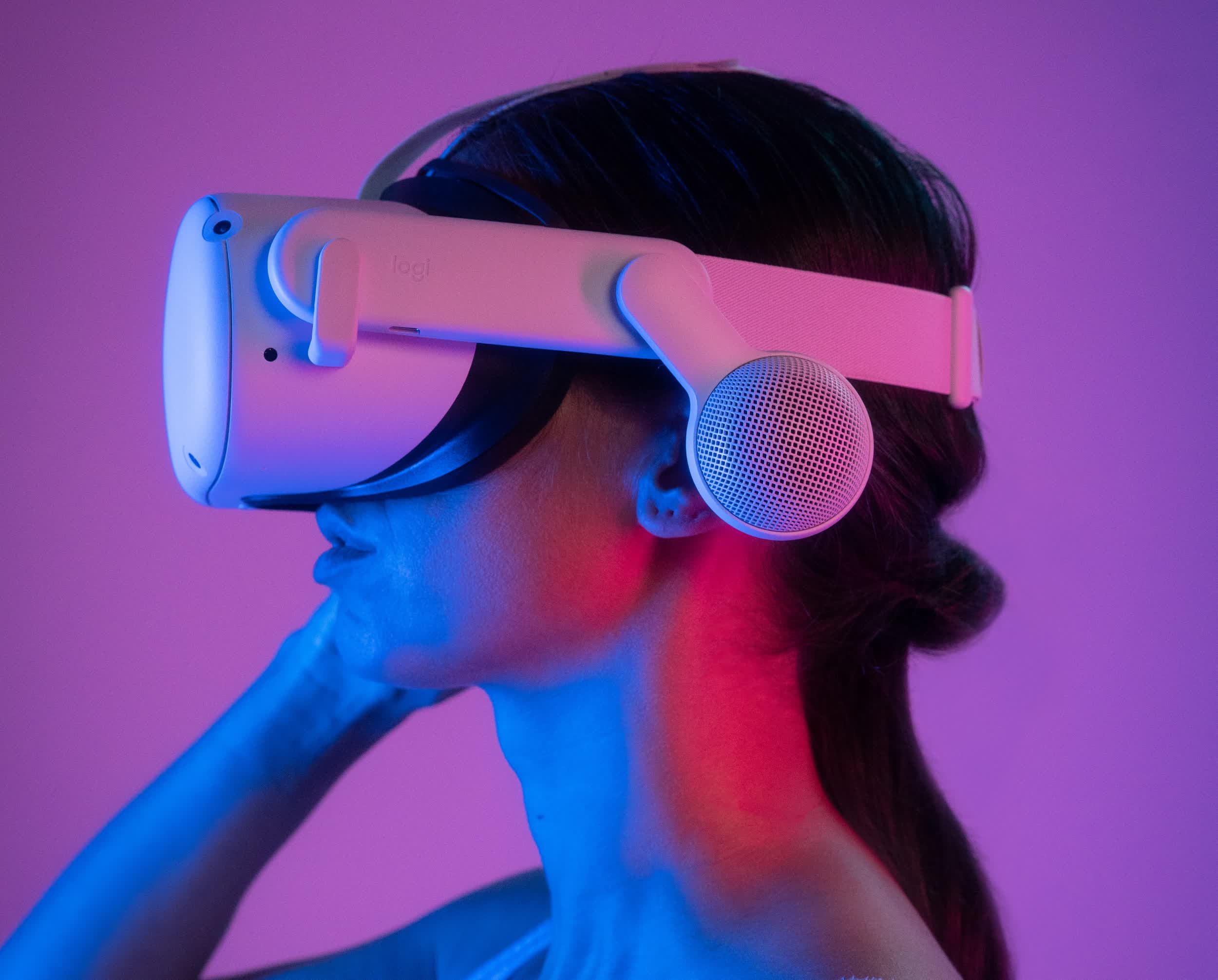 Logitech annonce un module complémentaire de haut-parleur de 100 $ pour le casque Meta Quest 2 VR 3 1660760648 258 Logitech annonce un module complementaire de haut parleur de 100