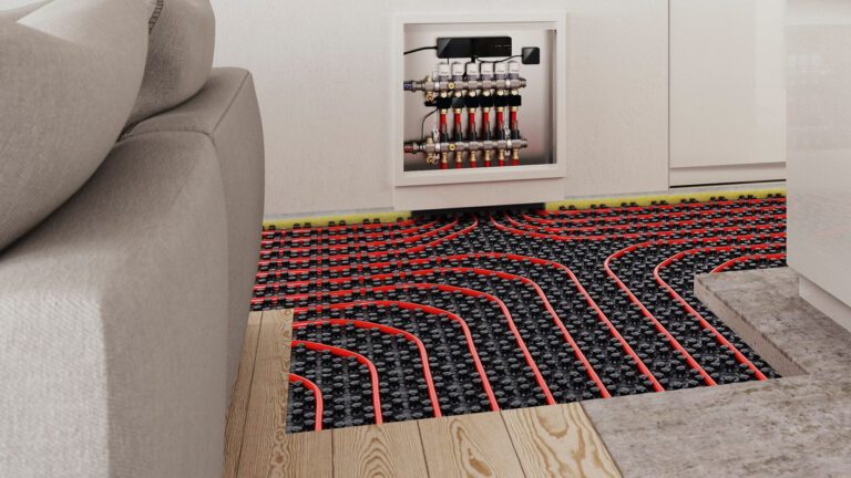 Installation de la pompe à chaleur : Ce travail est nécessaire 6 chauffage par le sol